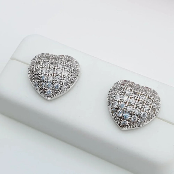 - 925 Sterling Silver Cubic Zirconia Earrings, U19254544 - Picture 9 of 11
